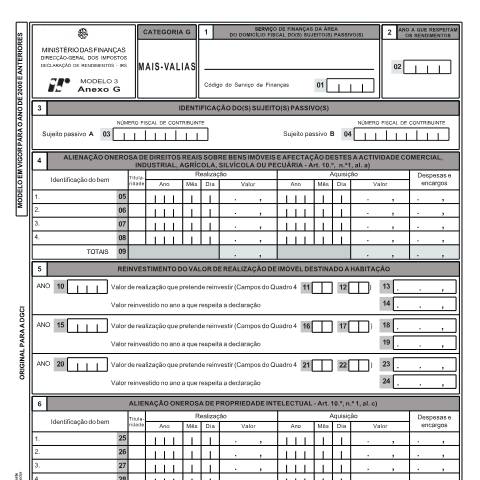Pré-visualização do documento Anexo G - Mais-valias — IRS, Portugal