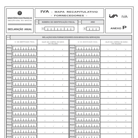 Pré-visualização do documento DA_Anexo_P — IES / Declaracao Anual, Portugal