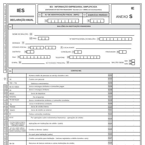 Pré-visualização do documento IES_DA_Anexo_S_2019_e_seguintes — IES / Declaracao Anual, Portugal