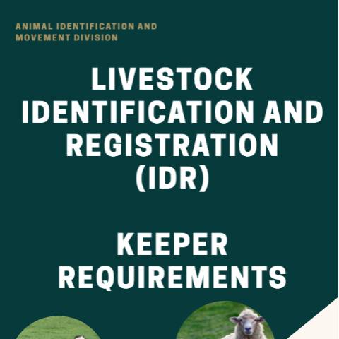 Document preview: Animal Identification & Movement (AIM) — id and registration requirements booklet — Department of Agriculture, Food and the Marine, Ireland