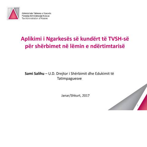 Document preview: 2. Aplikimi i Ngarkeses së Kundert në Ndertimtari — Manualeprezantime, Kosovë