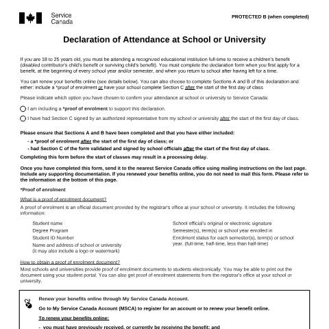 Document preview: Australia/Canada Agreement - Application for CPP Child's Benefits — Income Security Programs, Canada (CERFA n°ISP5055-AUS)
