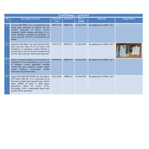 Document preview: April 2024 — Document, Mauritius (CERFA n°TRApr2024)