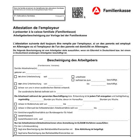 Dokumentvorschau: arbeitgeberbescheinigung-kg-54-fr_ba052556 — Öffnet in neuem Tab Attestation de l’employeur (KG 54-fr) Arbeitgeberbescheinigung (KG 54) (französisch) pdf | 1.11 MB | barrierefrei — Familienkasse/arbeitgeberbescheinigung, Deutschland (CERFA n°arbeitgeberbescheinigung-kg-54-fr_ba052556)