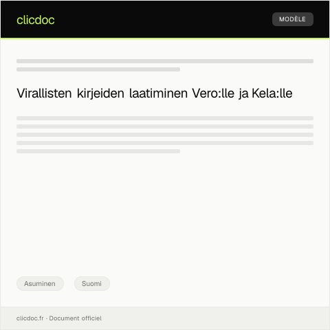 Document preview: Asuntojen kunnossapito — Asuminen, Suomi