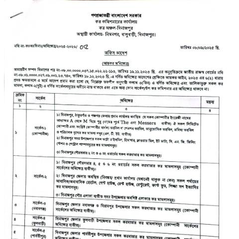 Document preview: dinaj — income_tax, বাংলাদেশ (CERFA n°dinaj)