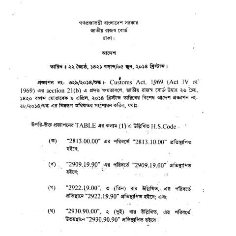 Document preview: 43 — govt_order, বাংলাদেশ (CERFA n°43)