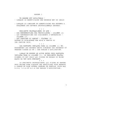 Aperçu du document Barèmes 1er janvier 2016 (AR 16 décembre 2015) (PDF, 104.16 Ko) — SPF Finances, Belgique (CERFA n°700-baremes-20160101)