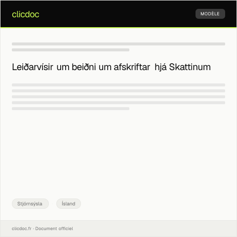 Document preview: Beiðni um afhendingu afskriftar af sambúðarsamningi — Stjórnsýsla, Ísland