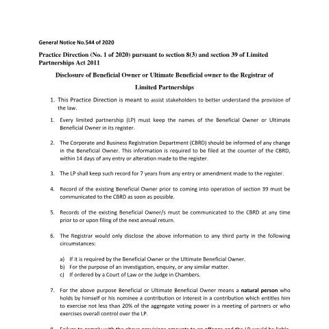 Document preview: GENERAL NOTICE N2 — Document, Mauritius (CERFA n°GENERAL-NOTICE-N2)