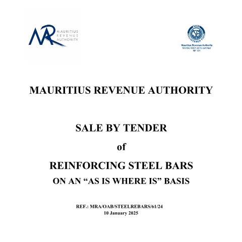 Document preview: Bid Document (10.01.25) — Document, Mauritius (CERFA n°BidDocument100125)
