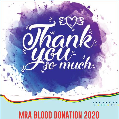 Document preview: Blood Donation 2020 - Thank You (20.08.20) — Document, Mauritius (CERFA n°MRABloodDonation2020ThankYou)