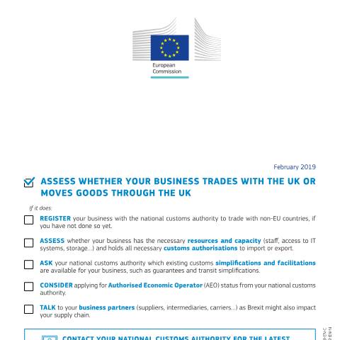 Document preview: Brexit for Business - The Transition Period — brexit-checklist-for-business6117e443-a155-4508-98cd-4eabc0b6fa73.pdf — income_tax, Malta (CERFA n°brexit-checklist-for-business6117e443-a155-4508-98cd-4eabc0b)