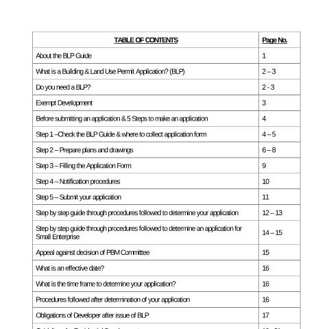 Document preview: g_toc — Document, Mauritius (CERFA n°g_toc)