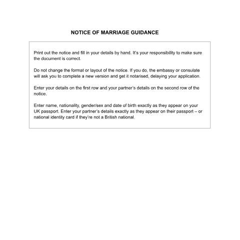 Document preview: Bulgaria: certificate of no impediment application documents — Foreign & Commonwealth Office, Foreign, Commonwealth & Development Office, United Kingdom