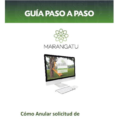 Vista previa del documento Guía Paso a Paso - Cómo anular la Solicitud de Autorización Preimpresos — Guias, Paraguay