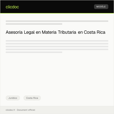 Vista previa del documento Carta de Solicitud de Asesoría Legal — Jurídico, Costa Rica