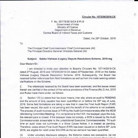Document preview: circular dated 29102019 — gst_circular, India (CERFA n°circular-dated-29102019)