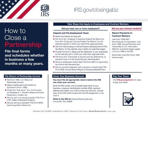 Document preview: IRS Publication p5447a — IRS, United States (CERFA n°PUB-5447A)