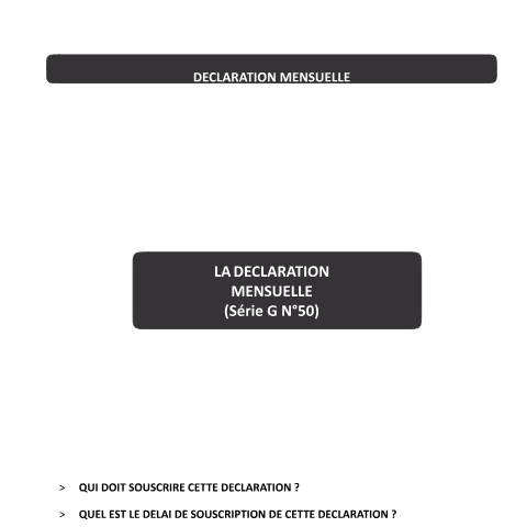 Aperçu du document Notice comment remplir GN°50 — نماذج التصريح (Formulaires de déclaration), Algérie (CERFA n°GN°50)