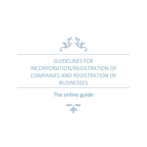 Document preview: GUIDELINES FOR INCORPORATION REGISTRATION OF COMPANIES AND REGISTRATION OF BUSINESSES_04_04_25 — Guide, Mauritius (CERFA n°GUIDELINES-FOR-INCORPORATION-REGISTRATION-OF-COMPANIES-AND-REGISTRATION-OF-BUSINESSES_04_04_25)
