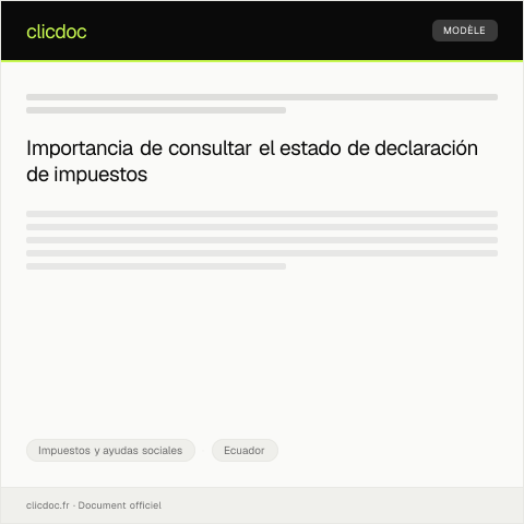 Vista previa del documento Consultar estado de declaración y pagos de impuestos en el portal del SRI — Impuestos y ayudas sociales, Ecuador