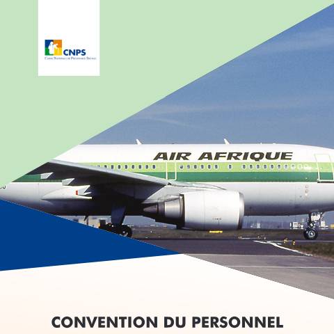 Aperçu du document Convention-du-personnel-dAir-Afrique — Document CNPS (prévoyance sociale), Côte d'Ivoire