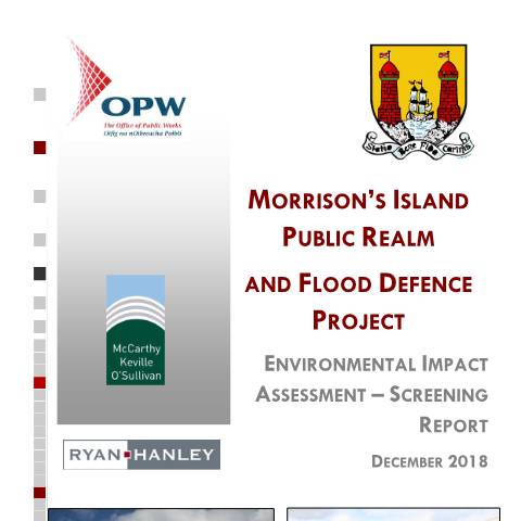 Document preview: Cork City Council - Flood Defence Works — planning application to abp appendix d eia screening 53499 kb — Department of Housing, Local Government and Heritage, Ireland