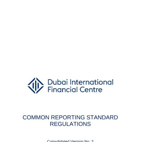 Document preview: CRS Regulations 2020 - DIFC — Automatic Exchange of Information, United Arab Emirates (CERFA n°DIFC-CRS-Regulations-2020)