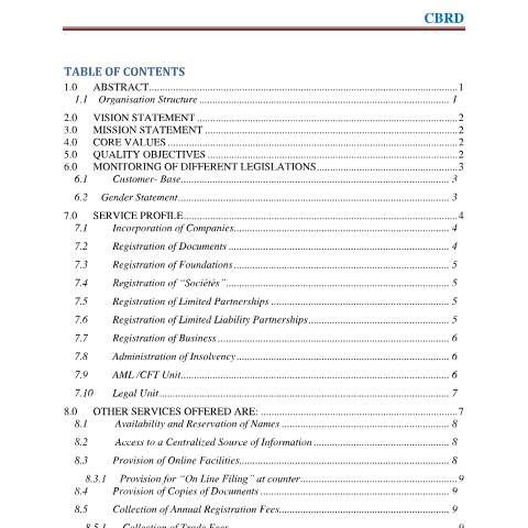 Document preview: Customer Charter_21_04_2025 — Policy, Mauritius (CERFA n°Customer-Charter_21_04_2025)