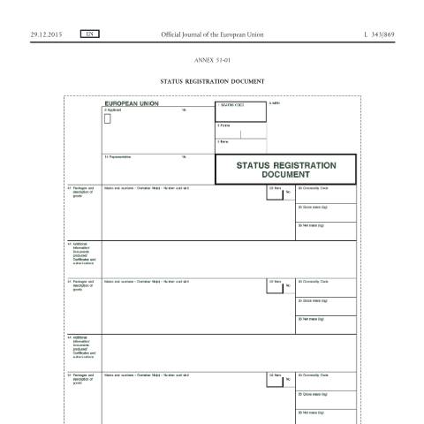 Document preview: Customs and Excise Forms — eu_implementing_acts_celex_3_2015_r_2447-en_of_ec_952-2013-.pdf — customs_excise, Malta (CERFA n°eu_implementing_acts_celex_3_2015_r_2447-en_of_ec_952-2013)