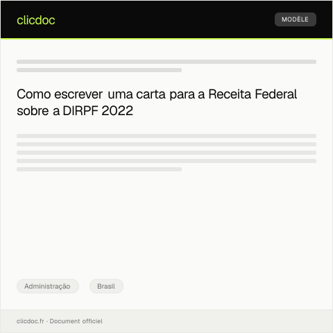 Pré-visualização do documento Declaração de Imposto de Renda Pessoa Física para o Ano-Base de 2022 (DIRPF) — Administração, Brasil