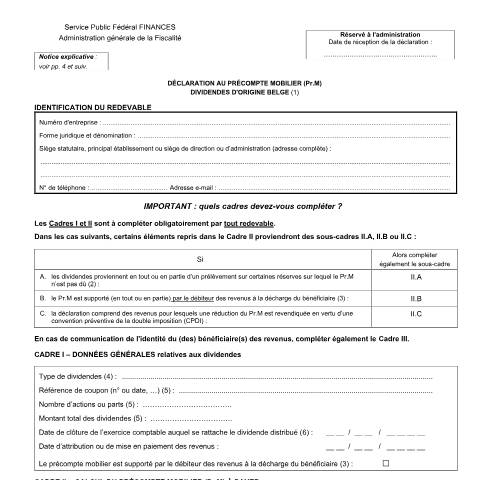 Aperçu du document Déclaration 273A-Div (PDF, 386.3 Ko) — Déclarations, Belgique (CERFA n°121-273a-div)