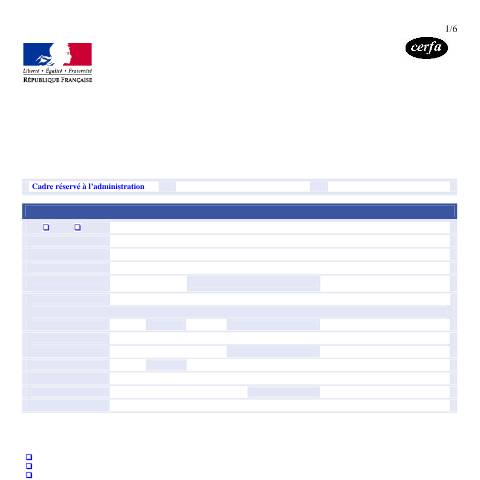 Aperçu du document Demande d'attestation de capacité professionnelle pour les transporteurs publics et les commissionnaires de transport — Professionnels, France (CERFA n°11414*05)