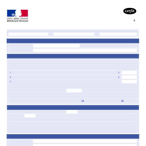 Aperçu du document Demande d'autorisation de transport du contingent multilatéral de la CEMT — Professionnels, France (CERFA n°11551*05)