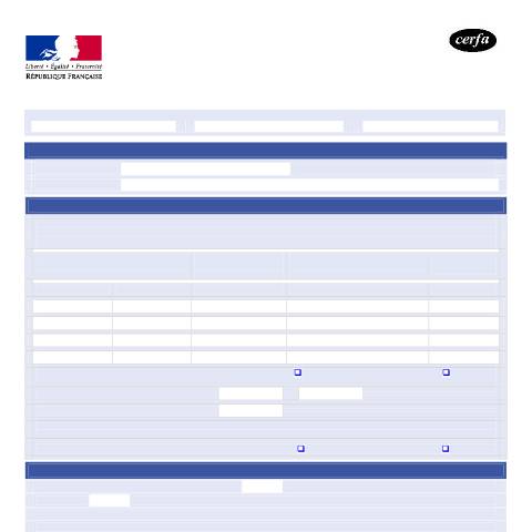 Aperçu du document Demande d'autorisations bilatérales pour les transports routiers internationaux de marchandises — Professionnels, France (CERFA n°11558*03)