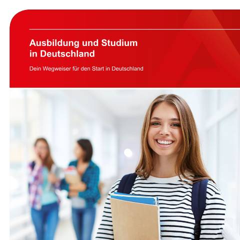 Dokumentvorschau: duale-ausbildung-en_ba026740 — Öffnet in neuem Tab Ausbildung und Studium in Deutschland Dein Wegweiser für den Start in Deutschland pdf | 1.88 MB | nicht barrierefrei — Familienkasse/duale, Deutschland (CERFA n°duale-ausbildung-en_ba026740)