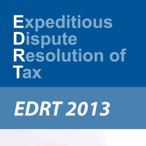 Document preview: Expeditious Dispute Resolution of Tax (EDRT) — Document, Mauritius (CERFA n°EDRTv1)