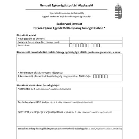 Document preview: FNMT.209.K.rev.2 — Kézi kitöltés — NEAK_EGESZSEGBIZTOSITAS, Magyarország (CERFA n°FNMT.209.K.rev.2)