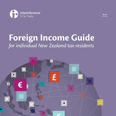 Document preview: Foreign income guide — International, New Zealand (CERFA n°IR1247)