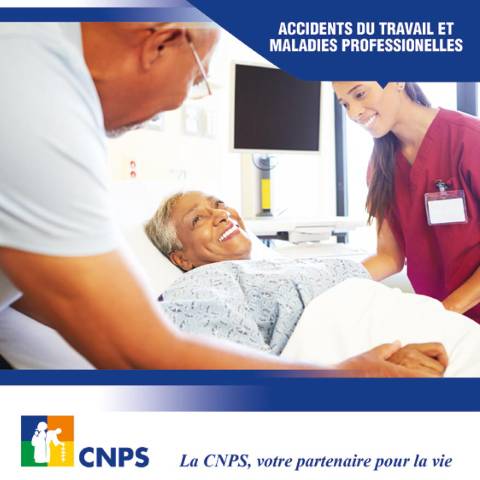 Aperçu du document accident maladie travail — Document CNPS (prévoyance sociale), Côte d'Ivoire