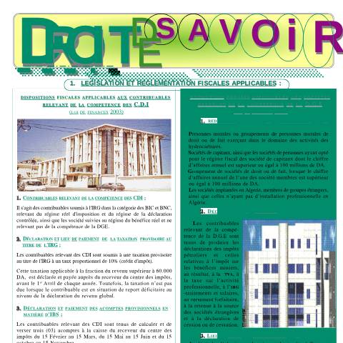 Aperçu du document LDGI 11 — Lettres de la DGI, Algérie (CERFA n°LDGI 11)