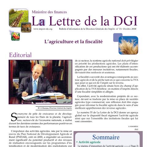 Aperçu du document LDGI 35 — Lettres de la DGI, Algérie (CERFA n°LDGI 35)