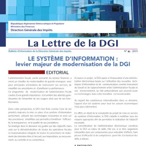 Aperçu du document LDGI_81 — Lettres de la DGI, Algérie (CERFA n°LDGI81)