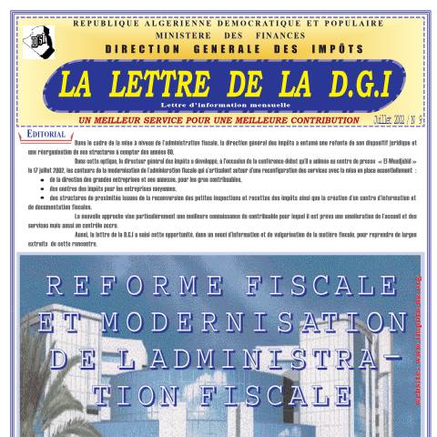 Aperçu du document LDGI 9 — Lettres de la DGI, Algérie (CERFA n°LDGI 9)