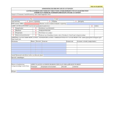 Aperçu du document ACC FORM NL ENERELEC 201312 17 03 2017 — Energieproducten en elektriciteit, Belgique (CERFA n°ACC-FORM-NL-ENERELEC-201312-17-03-2017)