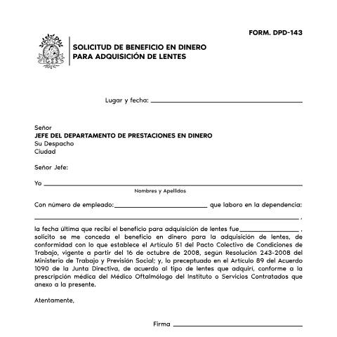 Vista previa del documento Formulario DPD 143 IGSS rev 2022 — IGSS - Formularios, Guatemala (CERFA n°DPD-143)