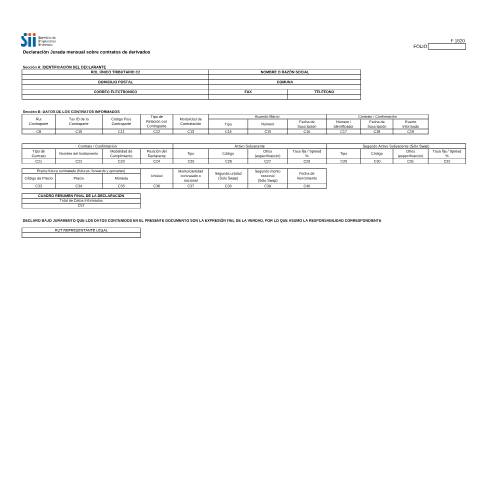 Vista previa del documento F1820 — Otros, Chile (CERFA n°F1820)