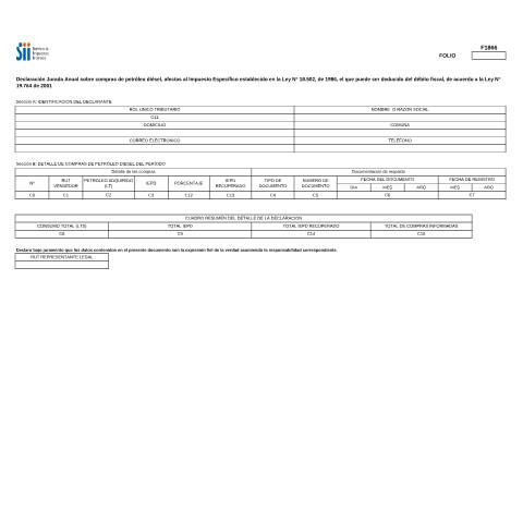 Vista previa del documento F1866 — Otros, Chile (CERFA n°F1866)