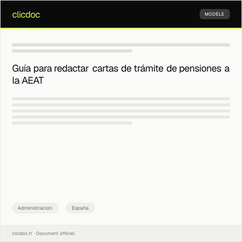 Vista previa del documento Formulario oficial para trámite de pensiones — Administración, España